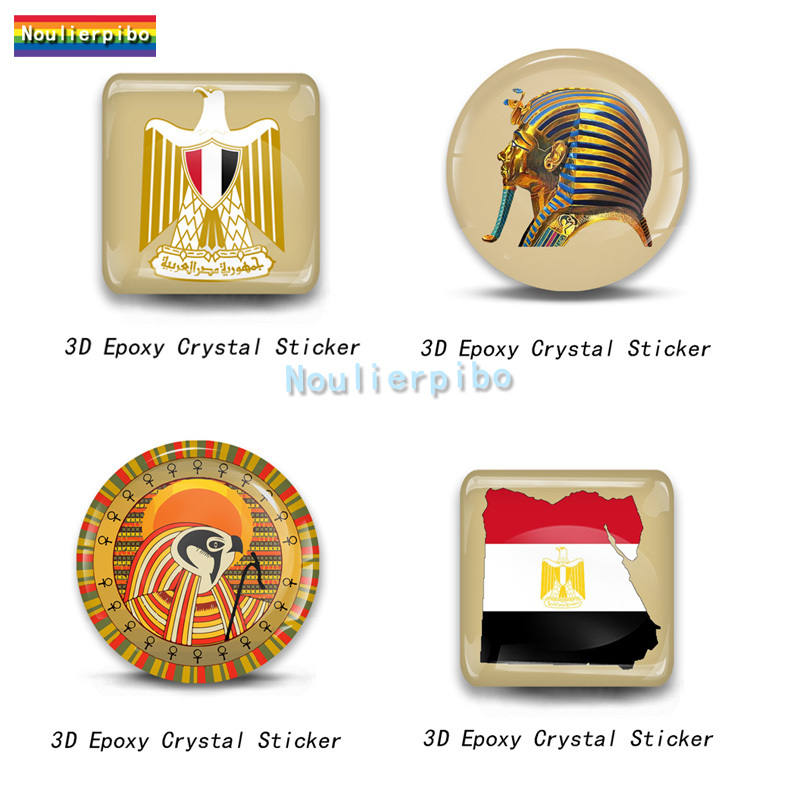 Laptop Accessories Egypt - 3D Epoxy Resin Car Sticker Egypt