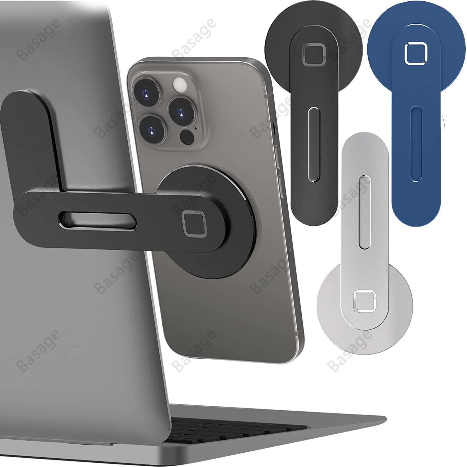 Laptop Accessories Must Have - Magnetic Laptop Phone Holder Computer Monitor