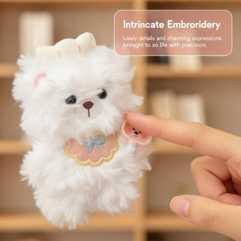 1Pcs Soft Plush Chef Bear Keyc - Laptop Accessories Cute ulasan dan harga