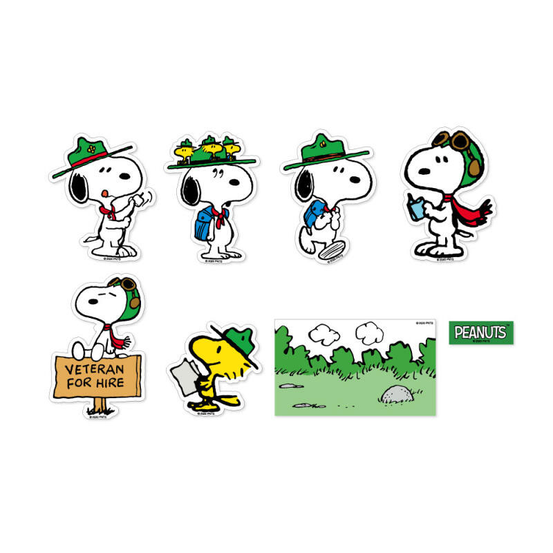 Cartoon Snoopy Waterproof Stic - Laptop Accessories Gifts ulasan dan harga