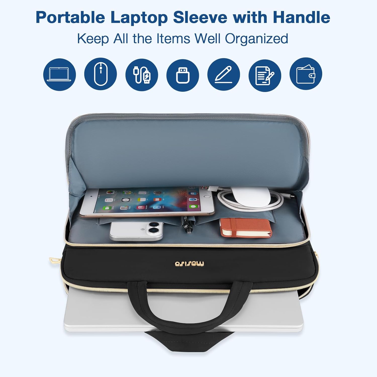 MOSISO Laptop Case 16 inch 13. - Laptop Accessories Sleeve ulasan dan harga