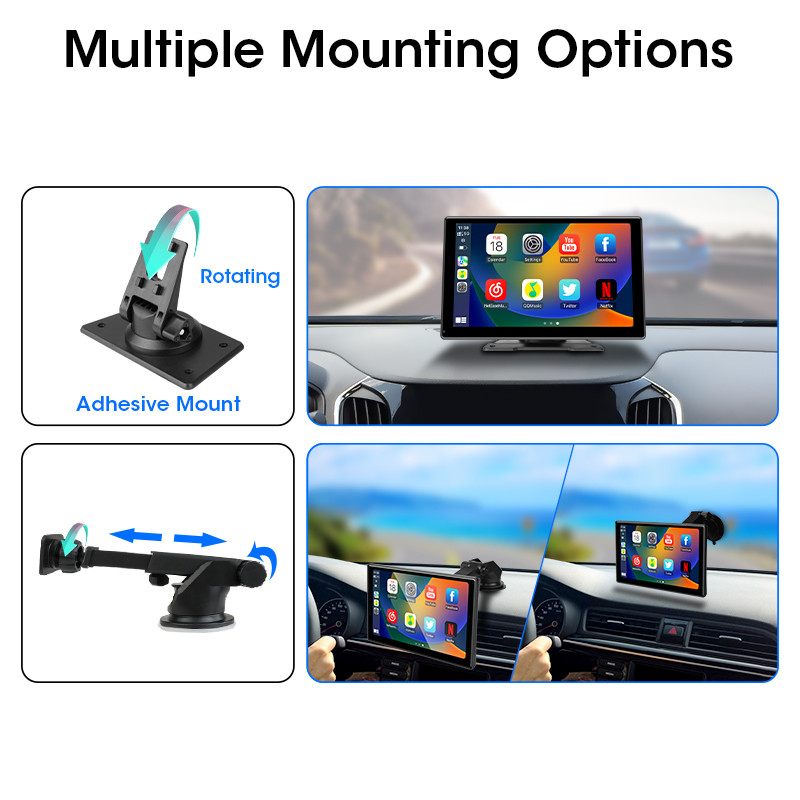 Universal Jansite 9 Inch Carpl - Monitor Portable Usb ulasan dan harga