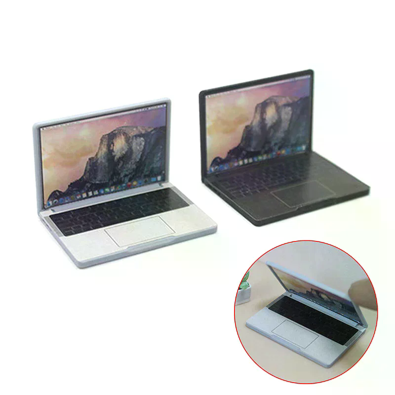 Cute Simulation 1:12 Mini Lapt - Laptop Accessories Cute ulasan dan harga