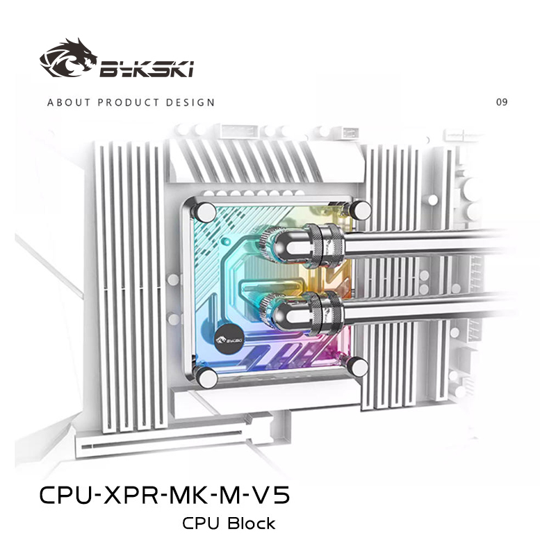 Bykski CPU Block Use for INTEL - Amd Cpu Ryzen 9 ulasan dan harga