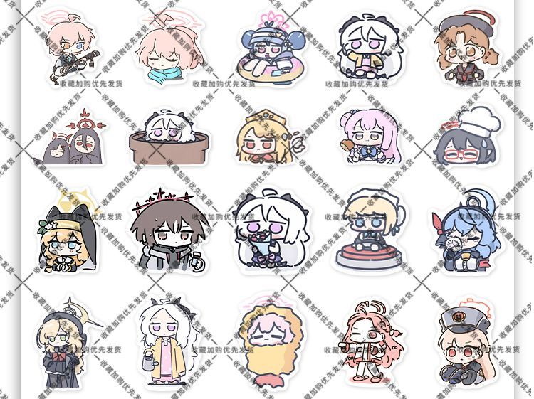 80PCS Anime Blue Archive Soras - Laptop Accessories Cute ulasan dan harga