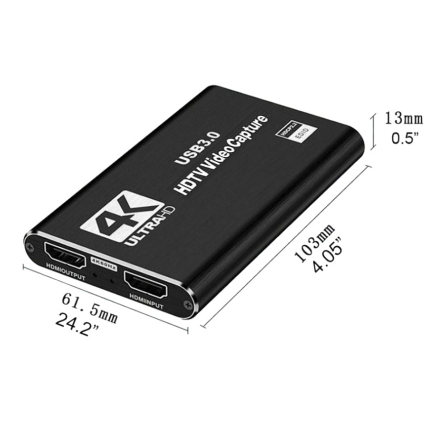4K USB 3.0 Video Capture Card  - Monitor Portable Usb ulasan dan harga