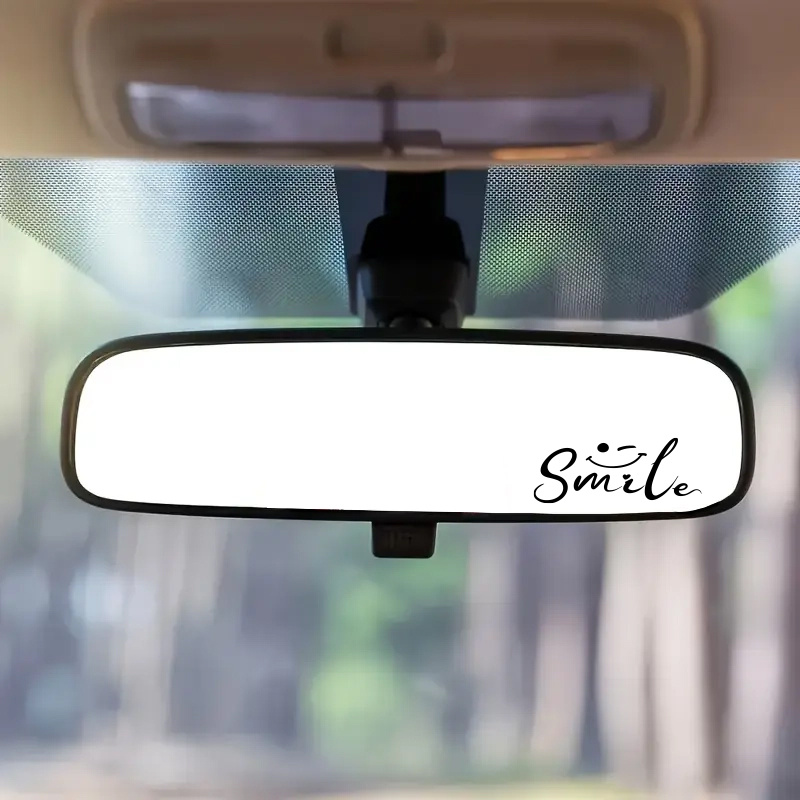 Smiley Face Mirror Sticker Glo - Laptop Accessories Gifts ulasan dan harga