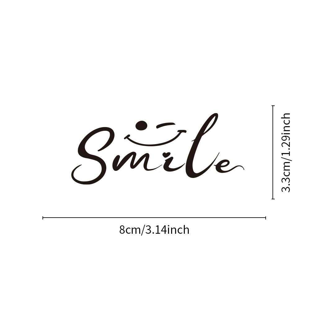 Smiley Face Mirror Sticker Glo - Laptop Accessories Gifts ulasan dan harga