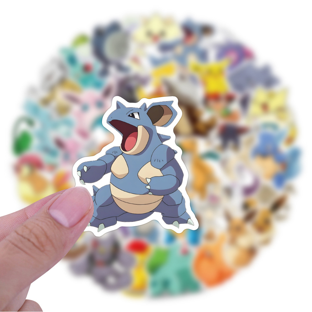 50/60pcs Cute Cartoon Anime Po - Laptop Accessories Cute ulasan dan harga
