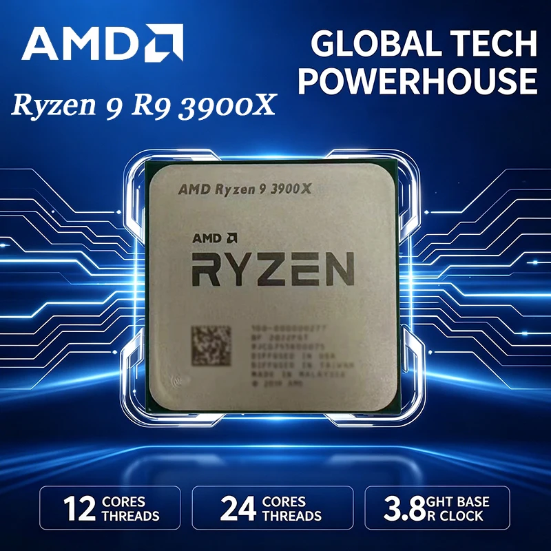 AMD Ryzen 9 3900X 12 Core 24 T - Amd Cpu Ryzen 9 ulasan dan harga