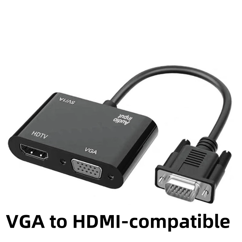 VGA(Host) to VGA/HDMI-compatib - Monitor Portable Usb ulasan dan harga