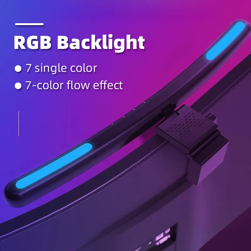 Curved LED Monitor Light Bar U - Monitor Portable Usb ulasan dan harga