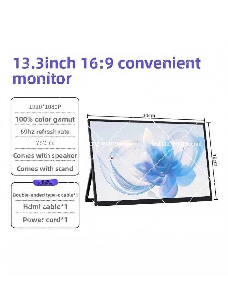 Portable 4K Monitor for Laptop - Monitor Portable Usb ulasan dan harga