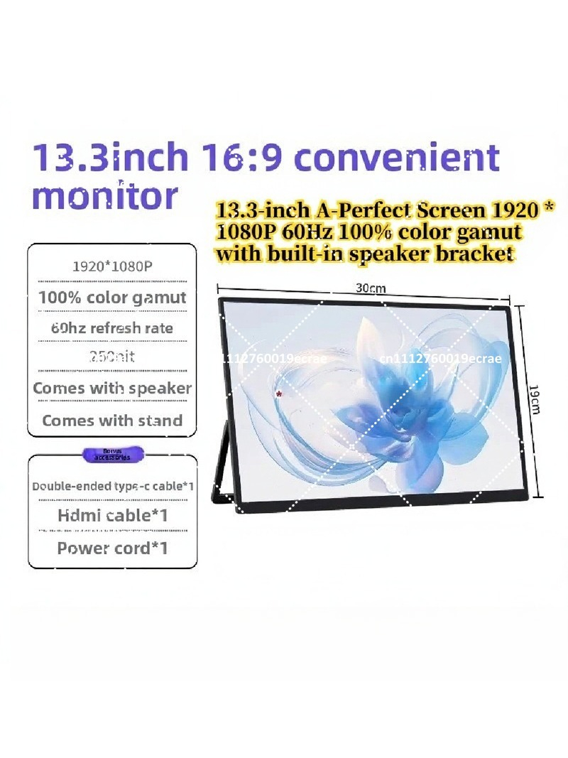 Portable 4K Monitor for Laptop - Monitor Portable Usb ulasan dan harga